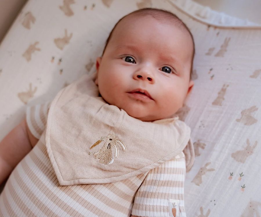 Waskussen hoes Little Dutch Aankleedkussenhoes | Baby Bunny