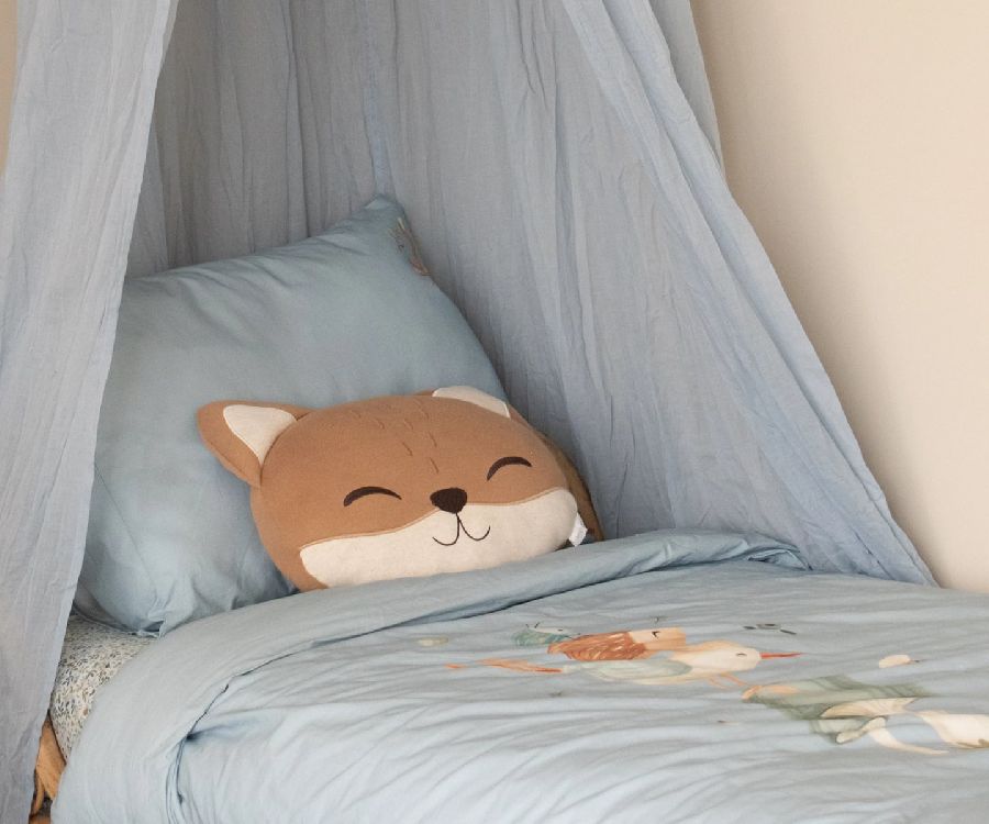 Sierkussen Little Dutch Fox, kussen met vaste sloop | Forest Friends