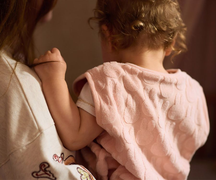 Slaapzak Jollein, 3/6 maanden, 0.5 TOG | Miffy Jacquard Terry wild rose