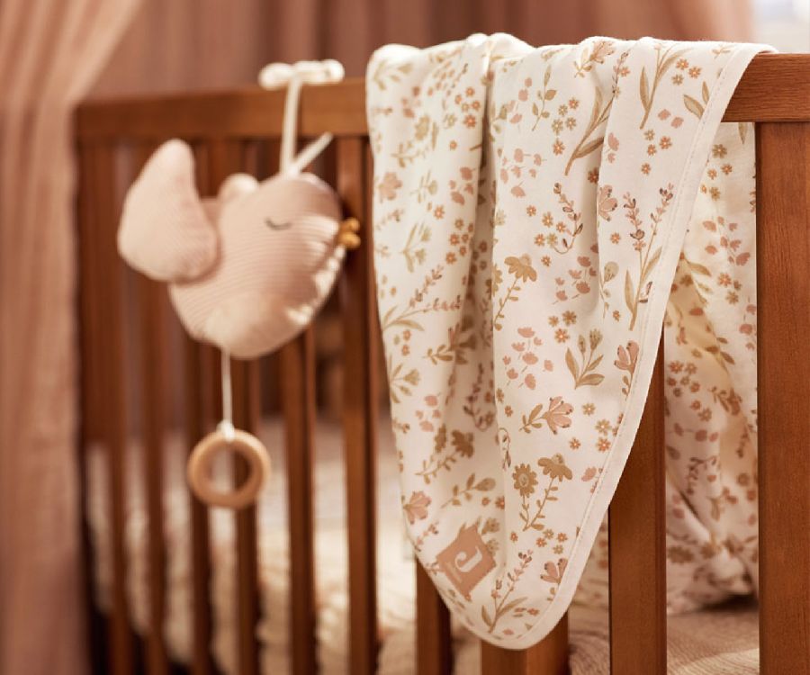 Deken Jollein, geschikt voor wieg/draagmand/park | Bloomy