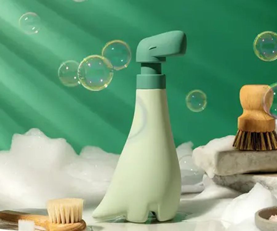 GADGET 1st, Soapasaurus, zeepdispenser, groen, dino