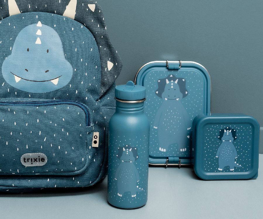 Brooddoos Trixie Lunch Box Small | Mr. Triceratops School