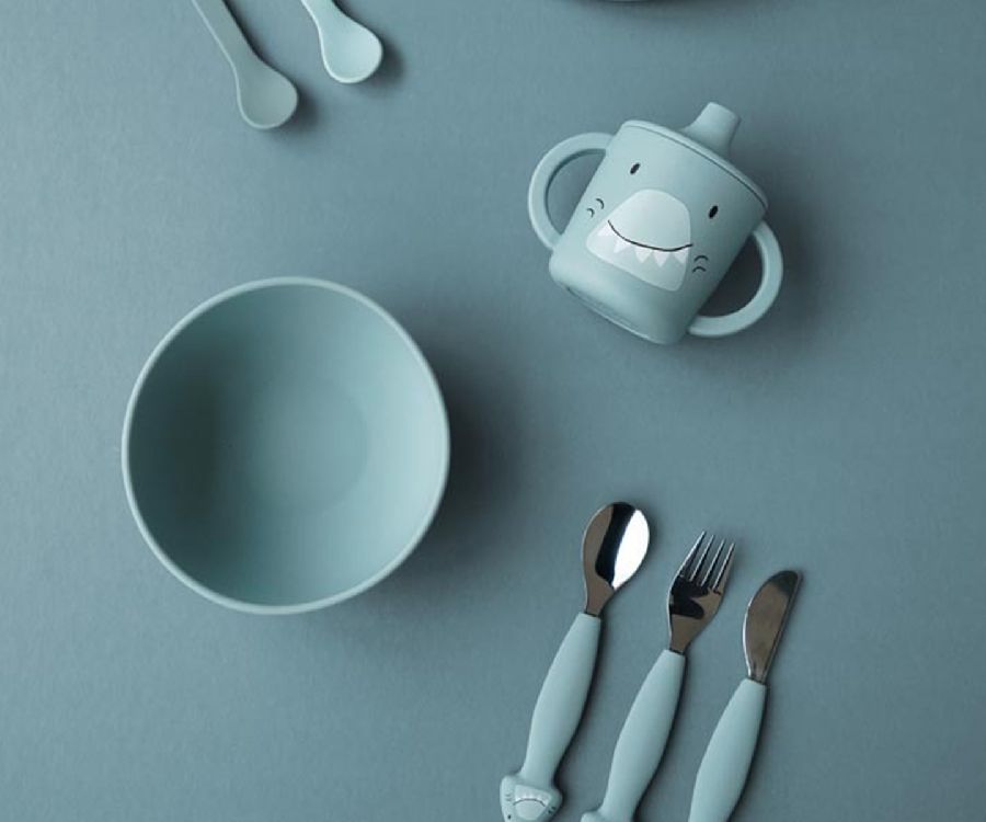 Bord Trixie Bowl with suction, kom | Mr. Shark Mealtime