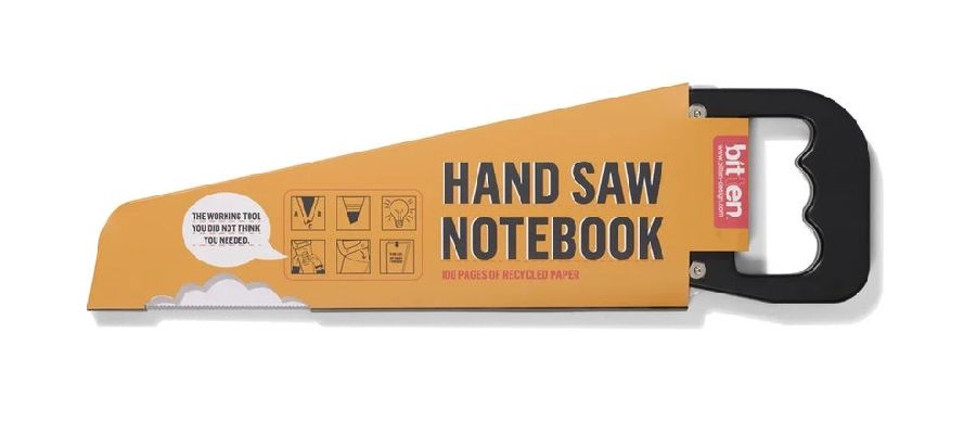 NOTITIEBOEK 1st, Hand Saw Notebook, zaag