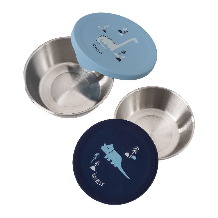 Snackdoos FRESK Snackbox, 2 stuk(s) | Dino