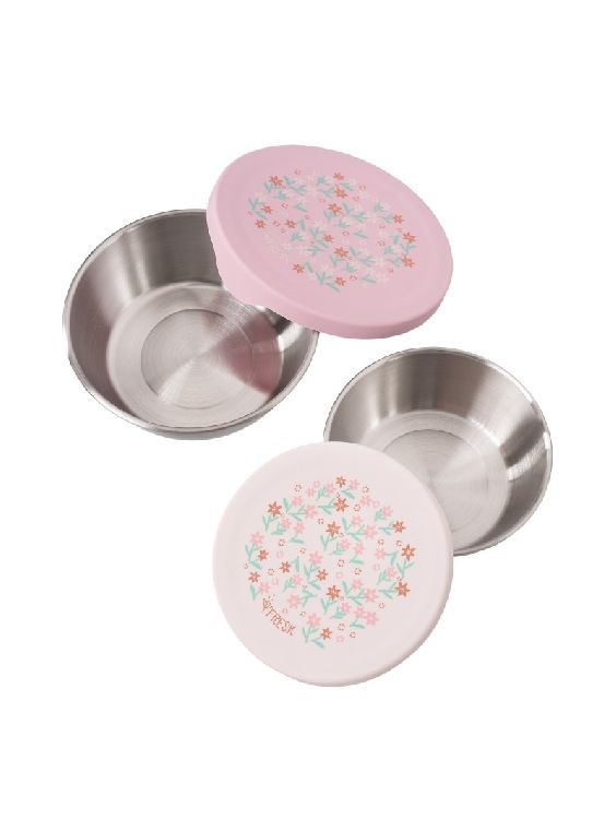 Snackdoos FRESK Snackbox, 2 stuk(s) | Garden Flowers