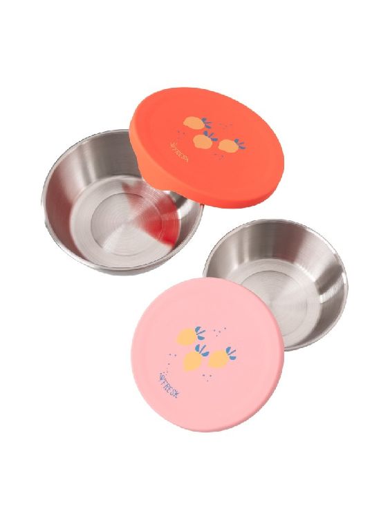 Snackdoos FRESK Snackbox, 2 stuk(s) | Summer Fruit