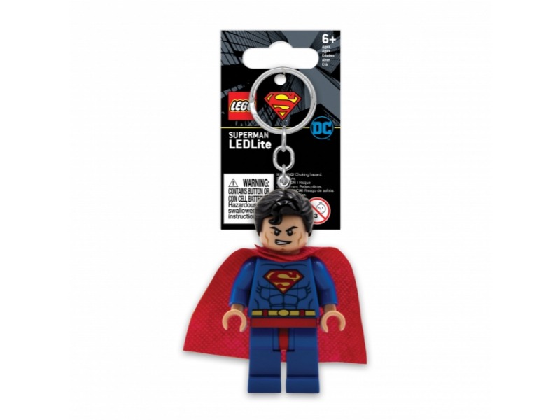 Sleutelhanger LANNOO Key Light - Superman, legofiguur | Lego