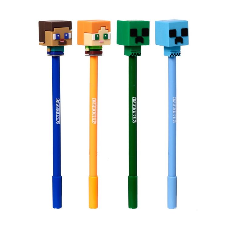 Balpen Lannoo Graphics Erasable Pens - minecraft Chibistijl