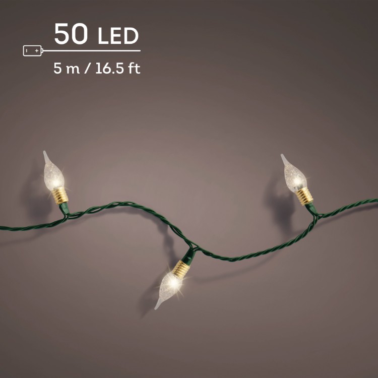 Verlichting Lumineo, Vintage Lights Twinkle, L 490 cm