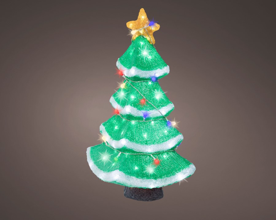 Verlichting Lumineo, kerstboom, L 37 x B 37 x H 56 cm