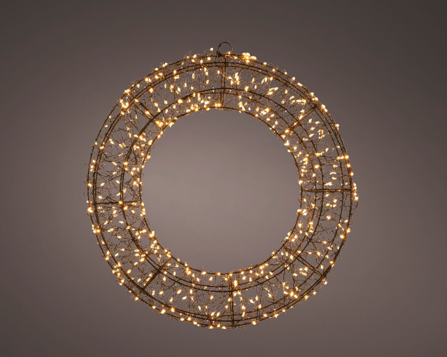 Verlichting Lumineo, krans, L 16 x B 116 x H 116 cm