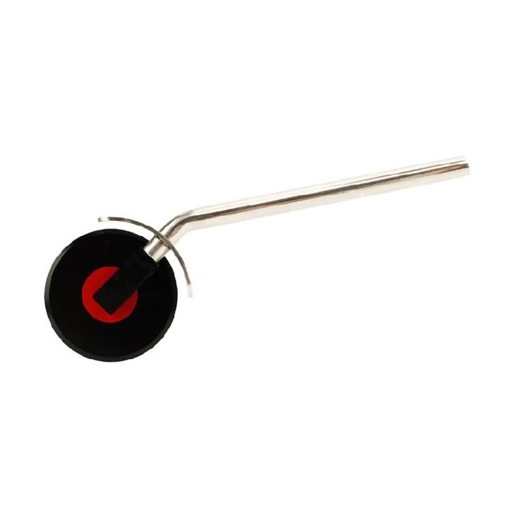 PIZZASNIJDER 1st, Vinyl Pizza Cutter, zwart/zilver, RVS, keukengerei