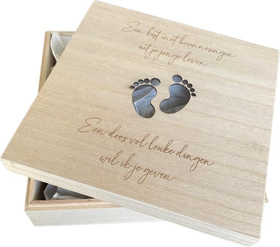 Herinneringsdoos Een Doos Voor Herinneringen