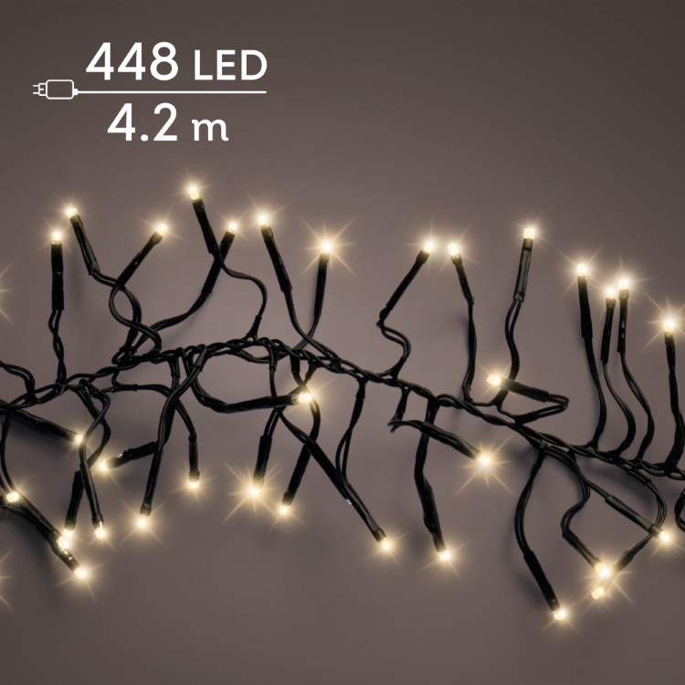 Verlichting Lumineo, Cluster Twinkle, L 420 cm