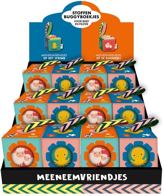 Zacht boekje IMAGE BOOKS Meeneemvriendjes