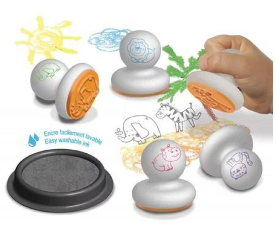 Stempelmateriaal Crealign My first stamps savannah animals | Awakening and Discovery