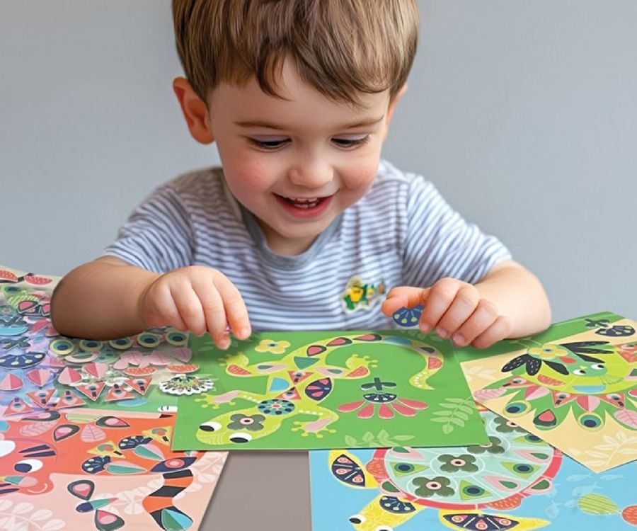 Knutselmateriaal Crealign Respsitionable deco stickers In my Savannah | Easy Pictures