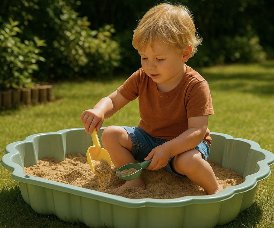 Zandbak Van Der Meulen, Schelp zandbak