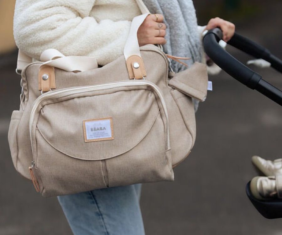 Verzorgingstas Beaba Genève II, draagtas met luiermat