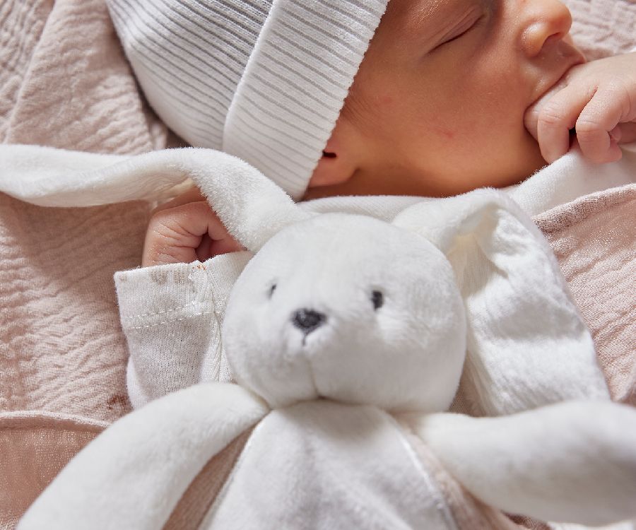 Knuffeldoek Noukies, Comforter Snow | Bali, Moka & Snow