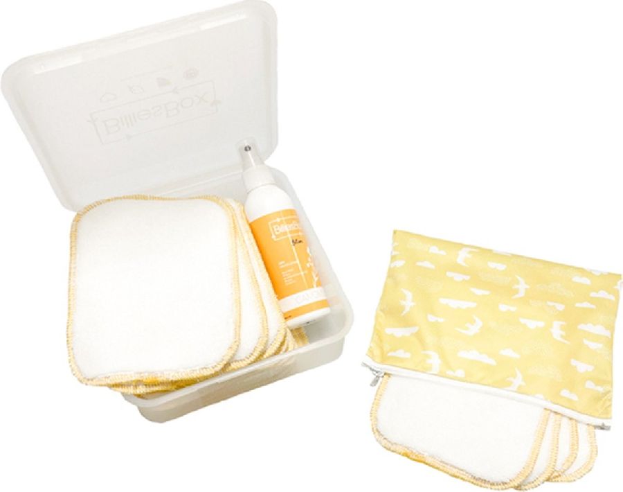 Vochtige doekjes/droge doekjes BilliesBox BilliesBox Full Kit kamille