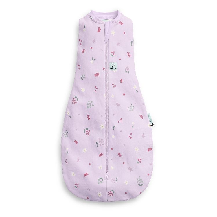 Slaapzak ergoPouch Cocoon Swaddle Bag, 0/3 maanden, 1.0 TOG | Butterfly Garden Collection