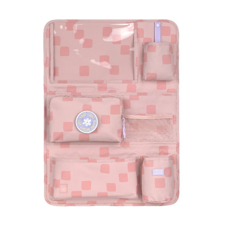 Organiser voor in de wagen Laessig Car Wrap-to-Go | Pattern Party rose Auto