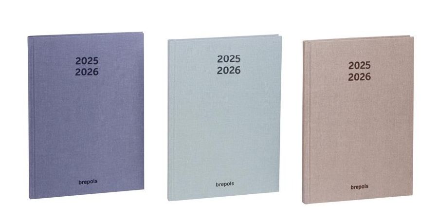 Agenda Brepols Weekly Notebook 16M, 2025-2026 | Nature