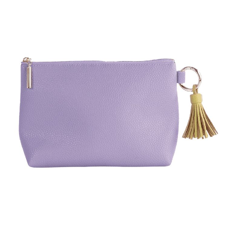 ETUI multifunctioneel, Cosmetic Bag, lilac, uni, 21x14x8cm, rits sluiting, Majoie,polyurethan, 1st