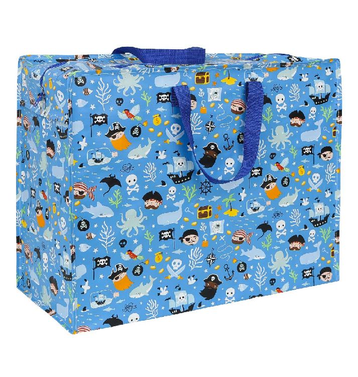 Opbergzak A Little Lovely Company Opbergtas XL | Pirates