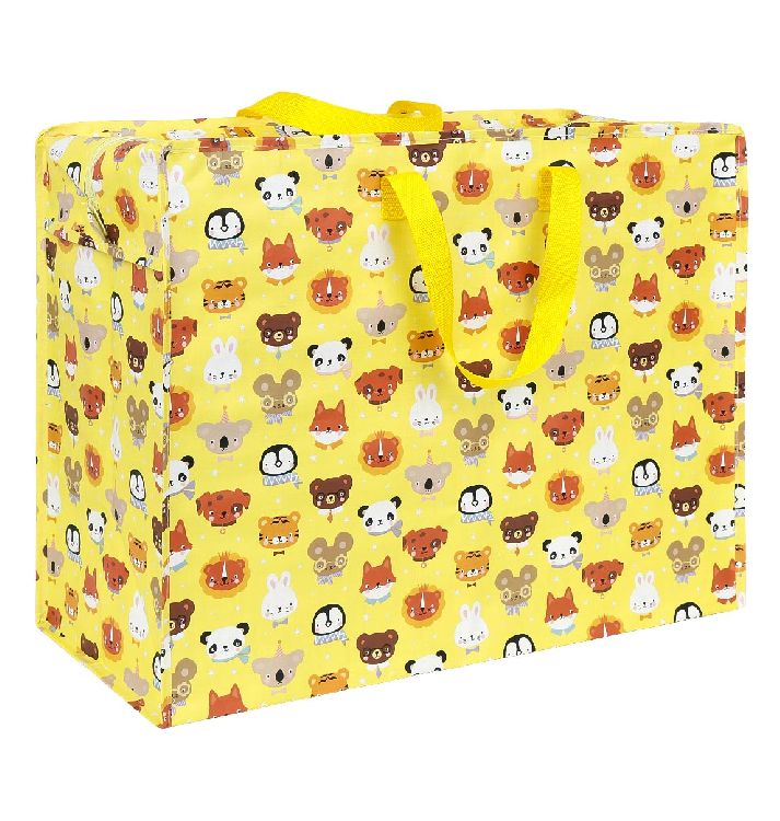 Opbergzak A Little Lovely Company Opbergtas XL | Animal Friends