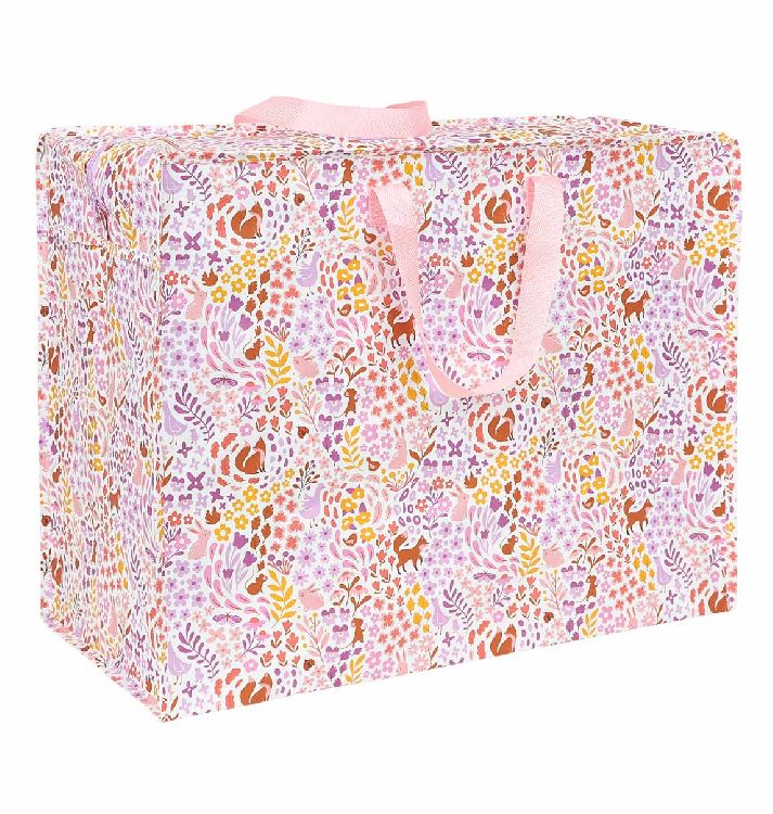 Opbergzak A Little Lovely Company Opbergtas XL | Flower Garden