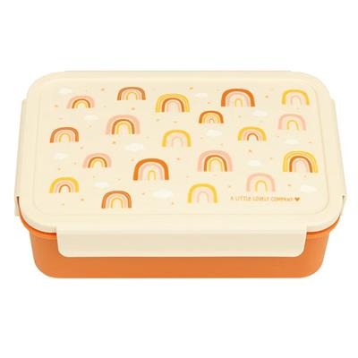 Brooddoos A Little Lovely Company Bento Lunch Box | Rainbows