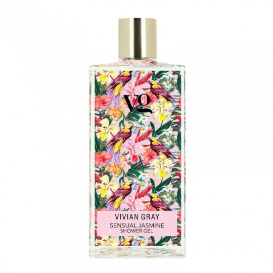 DOUCHEGEL Sensual Jasmine, 1st, 350 ml, roze/groen/geel, aop, verzorgingsproduct