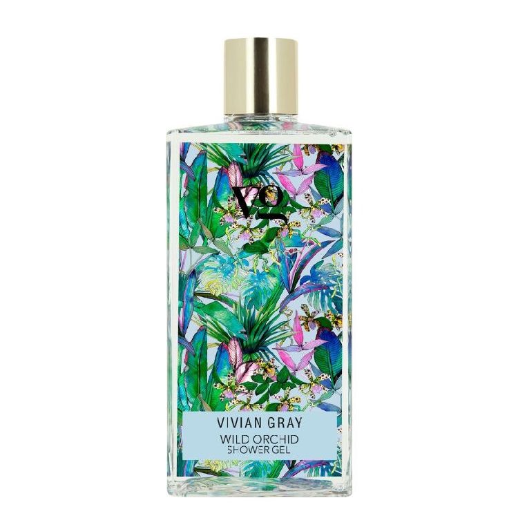 DOUCHEGEL Wild Orchid, 1st, 350 ml, groen, aop, verzorgingsproduct