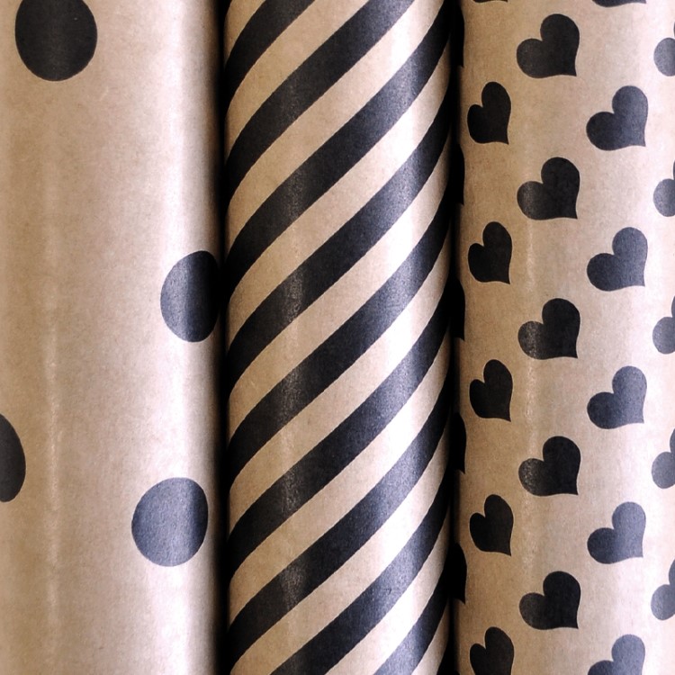 Geschenkpapier Kraft