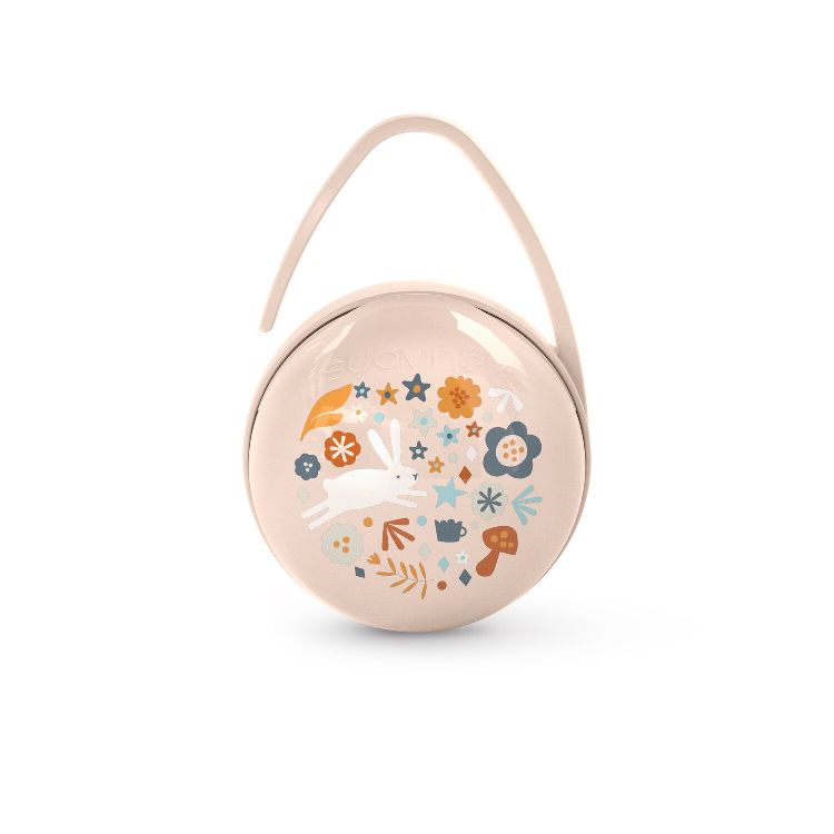 Fopspeenhouder Suavinex Duo | Wonderland pink