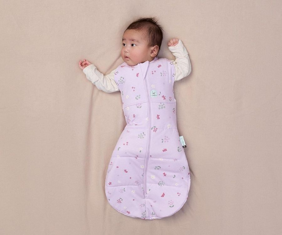 Slaapzak ergoPouch Cocoon Swaddle Bag, 3/6 maanden, 2.5 TOG | Butterfly Garden Collection