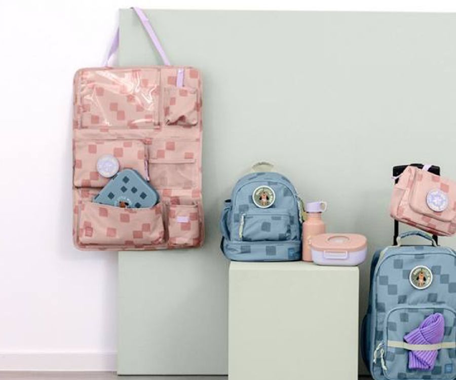 Organiser voor in de wagen Laessig Car Wrap-to-Go | Pattern Party rose Auto