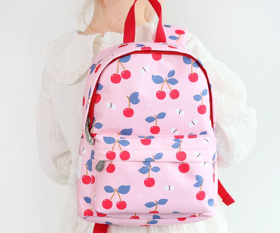 Rugzak A Little Lovely Company Little Backpack | Cherries