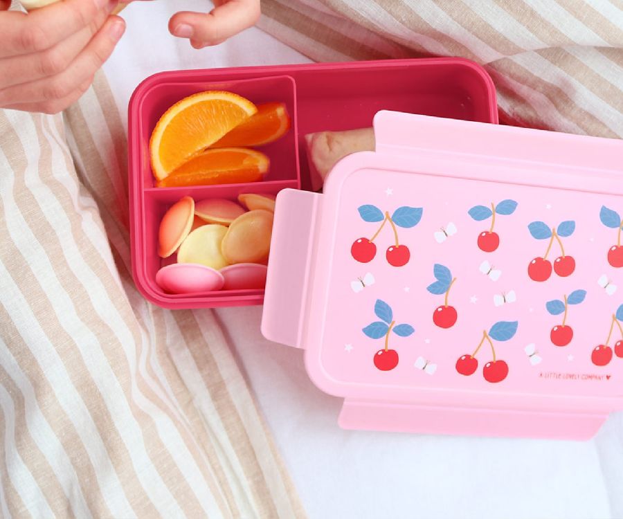 Brooddoos A Little Lovely Company Bento Lunch Box | Cherries