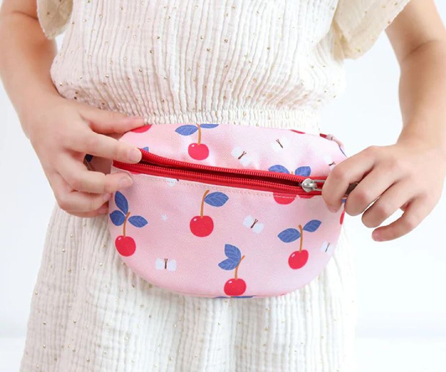 Heuptas Bum Bag roze | Cherries