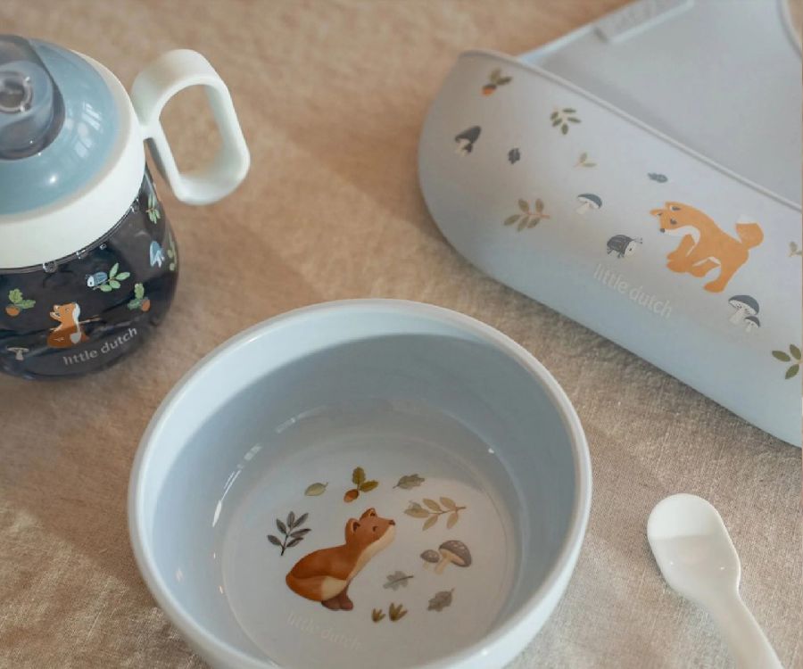 Bord Little Dutch Kinderschaaltje Mio, kom | Forest Friends