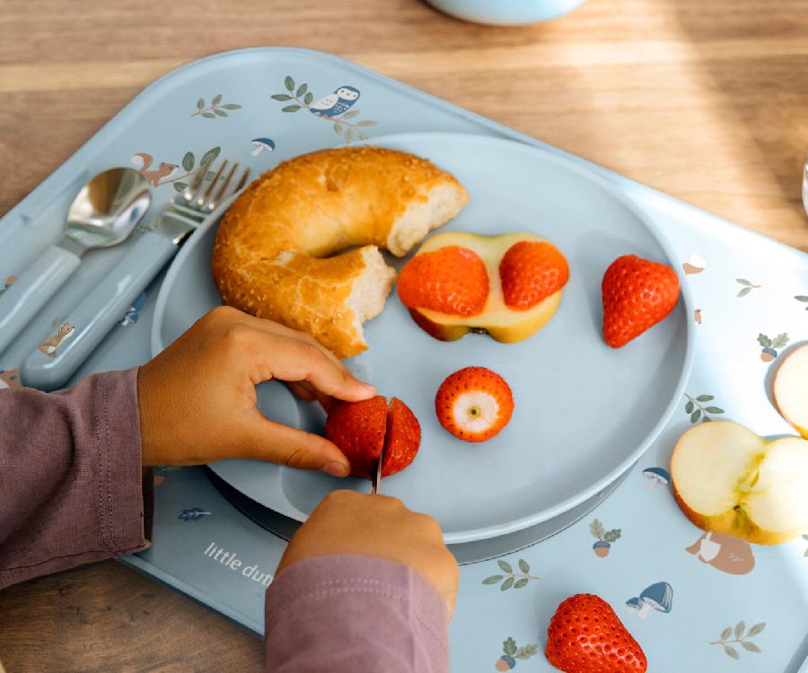 Bestek Little Dutch Kinderbestek Mio 3delig, lepel/vork/mes | Forest Friends