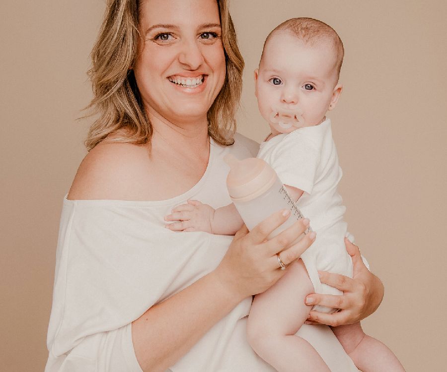 Fles Suavinex, breedhalsfles, 270 ml | Zero.Zero light