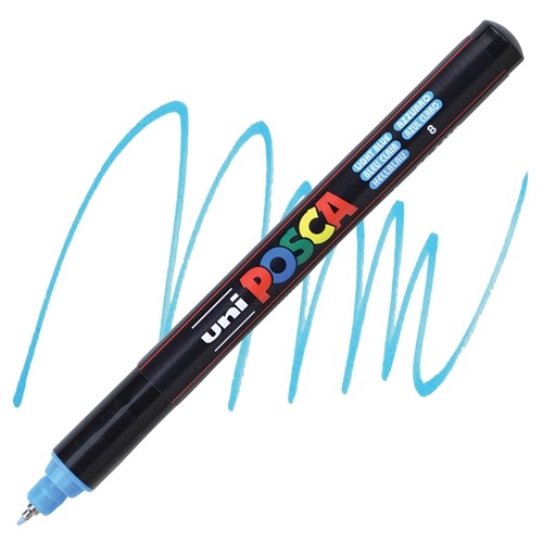 VERFSTIFT Verfmarker, licht blauw, 0.7mm, 1 stuk(s), stift