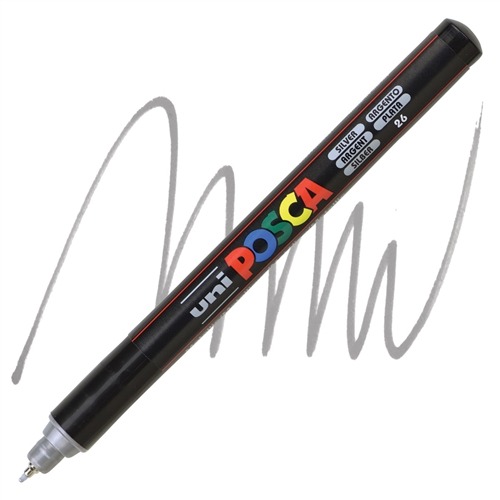 VERFSTIFT Verfmarker, zilver, 0.7mm, 1 stuk(s), stift