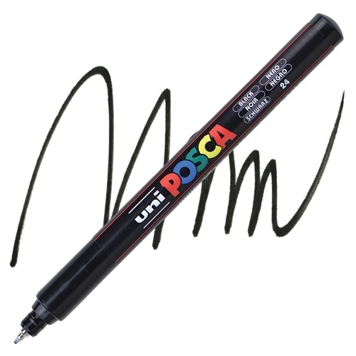 VERFSTIFT Verfmarker, zwart, 0.7mm, 1 stuk(s), stift