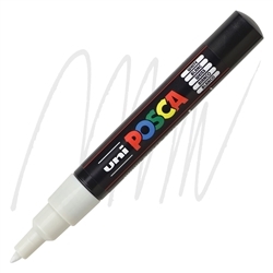 VERFSTIFT Verfmarker, wit, 0.7mm, conische punt, 1 stuk(s), stift